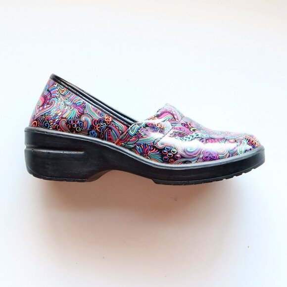 Easy Street Laurie Multicolor Round Toe Clogs Slip-on Shoes Size 8.5 - Picture 8 of 16